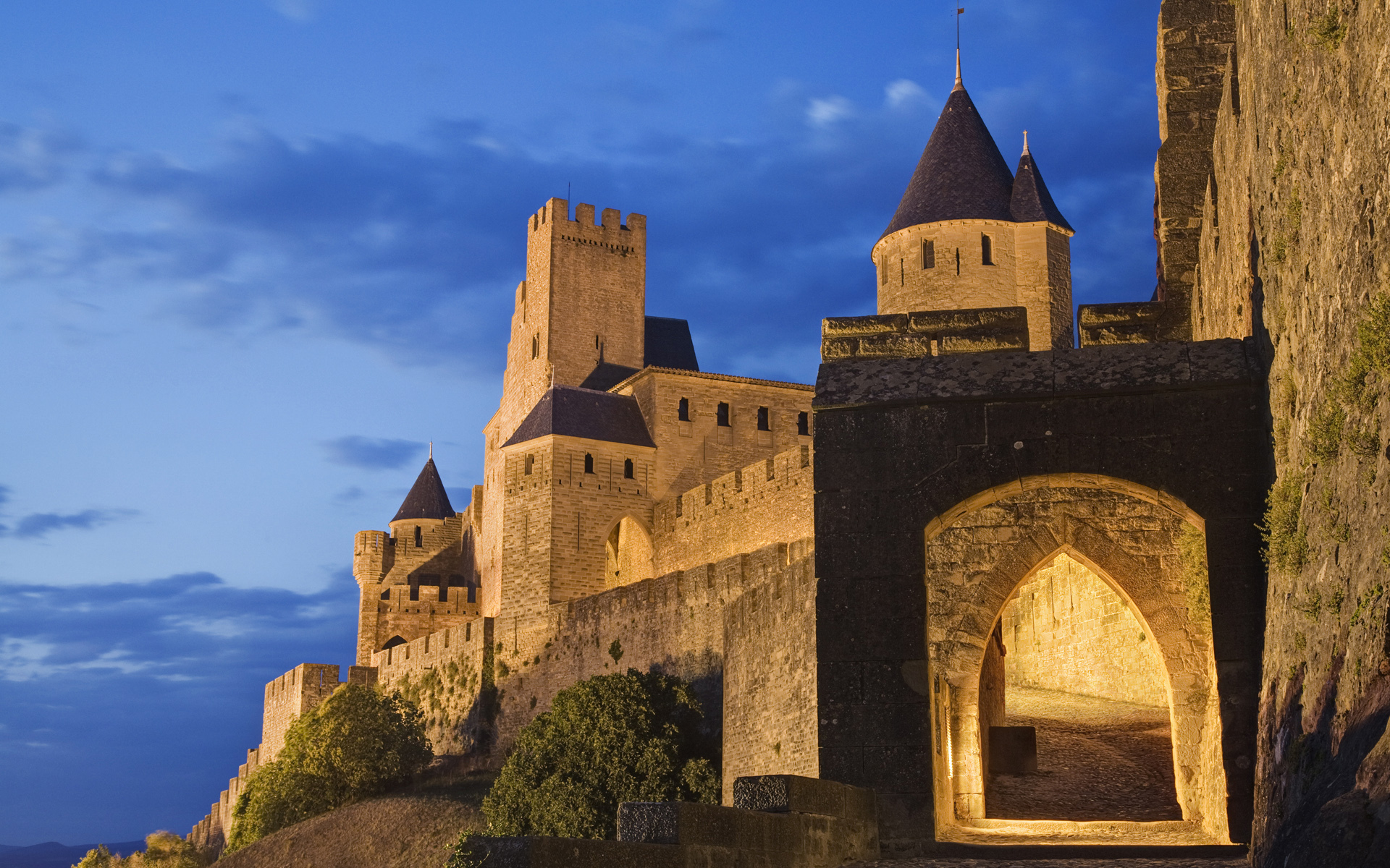 la cite carcassonne porte d